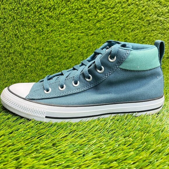 Converse Chuck Taylor All Star Womens Size 9.5 Green Athletic Shoes Sneakers - Picture 3 of 10